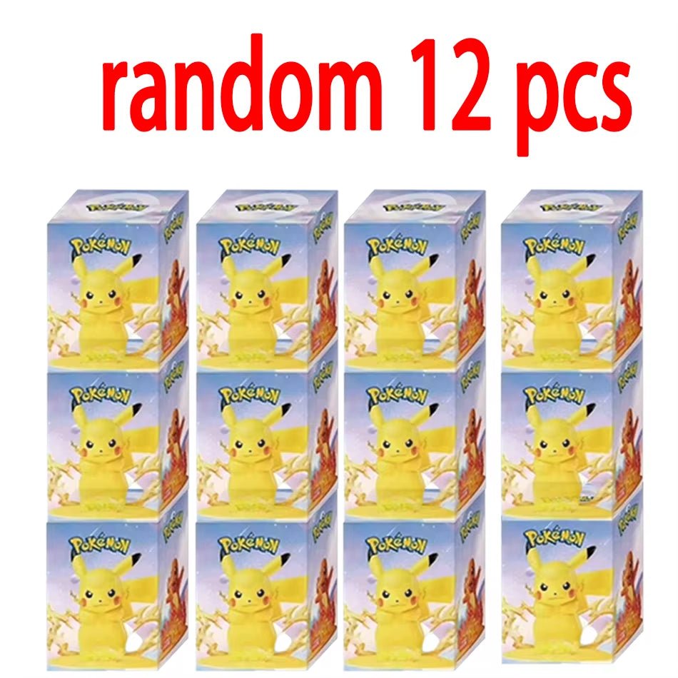 12 Pok É Mon Action Dolls Pikachu Blind Box Anime Models Desktop Decorations Pok É Mon Toys Children'S Birthday Gifts - MacroPanora