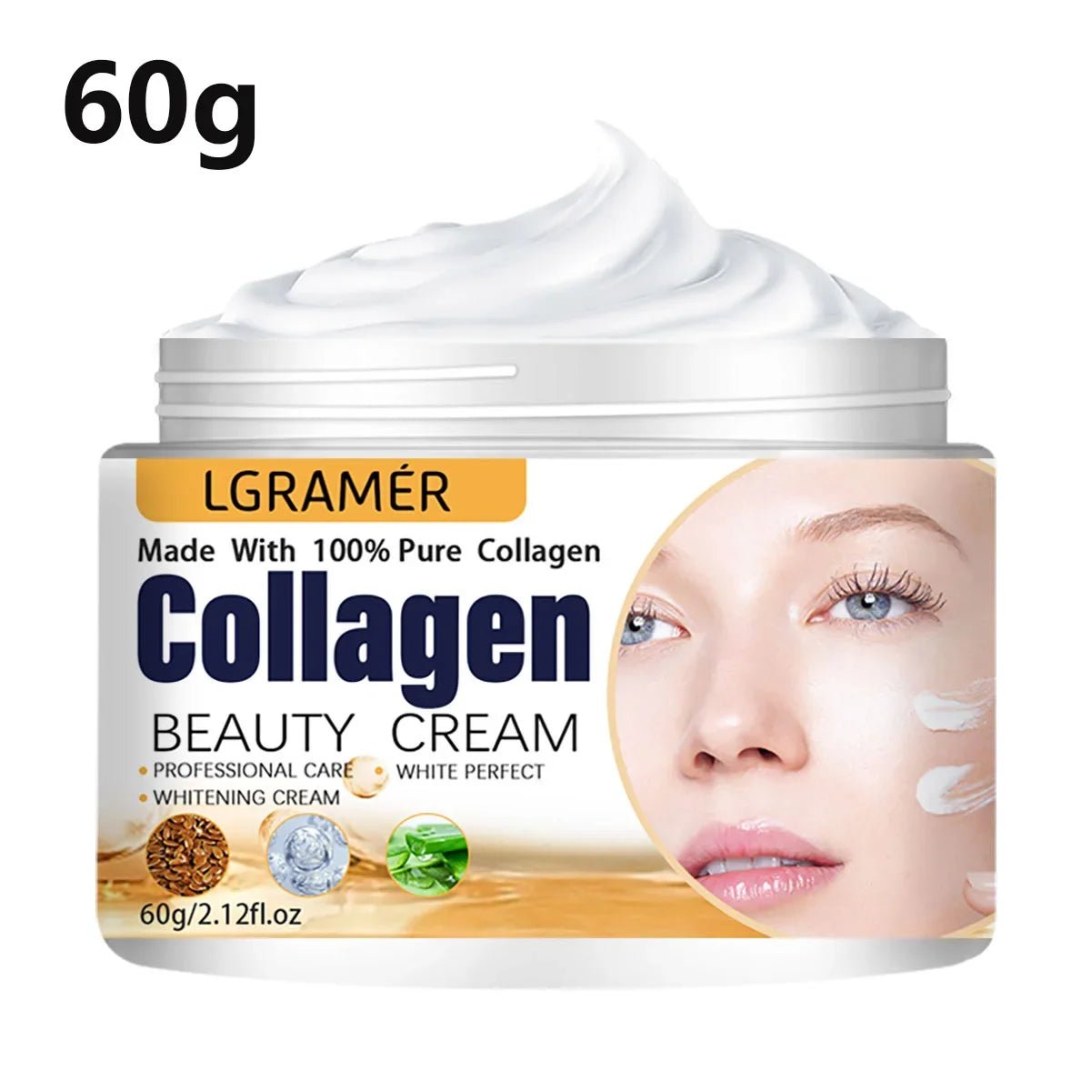 Anti Wrinkle Cream Eye Cream Face Moisturizer anti Aging Face Lifting Nourishing Repair Collagen Boost Cream Korean Essence - MacroPanora