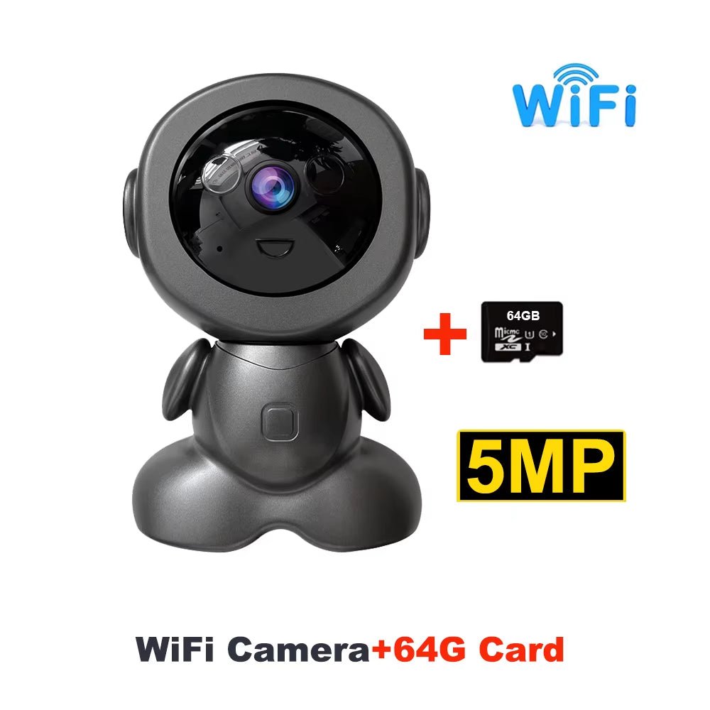 Mini Wifi IP Camera Wireless Indoor Robot Baby Monitor Two Way Audio Motion Detection Video Camara CCTV Security Protection - MacroPanora