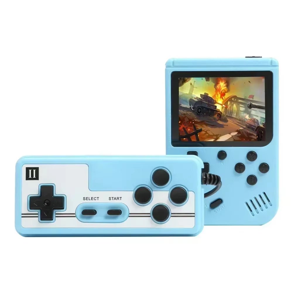 NGNG Portable Game Console with 500 Classic Retro Games 8 Bit 3.0 - Inch Color Screen Perfect Birthday Gift for Kids - MacroPanora