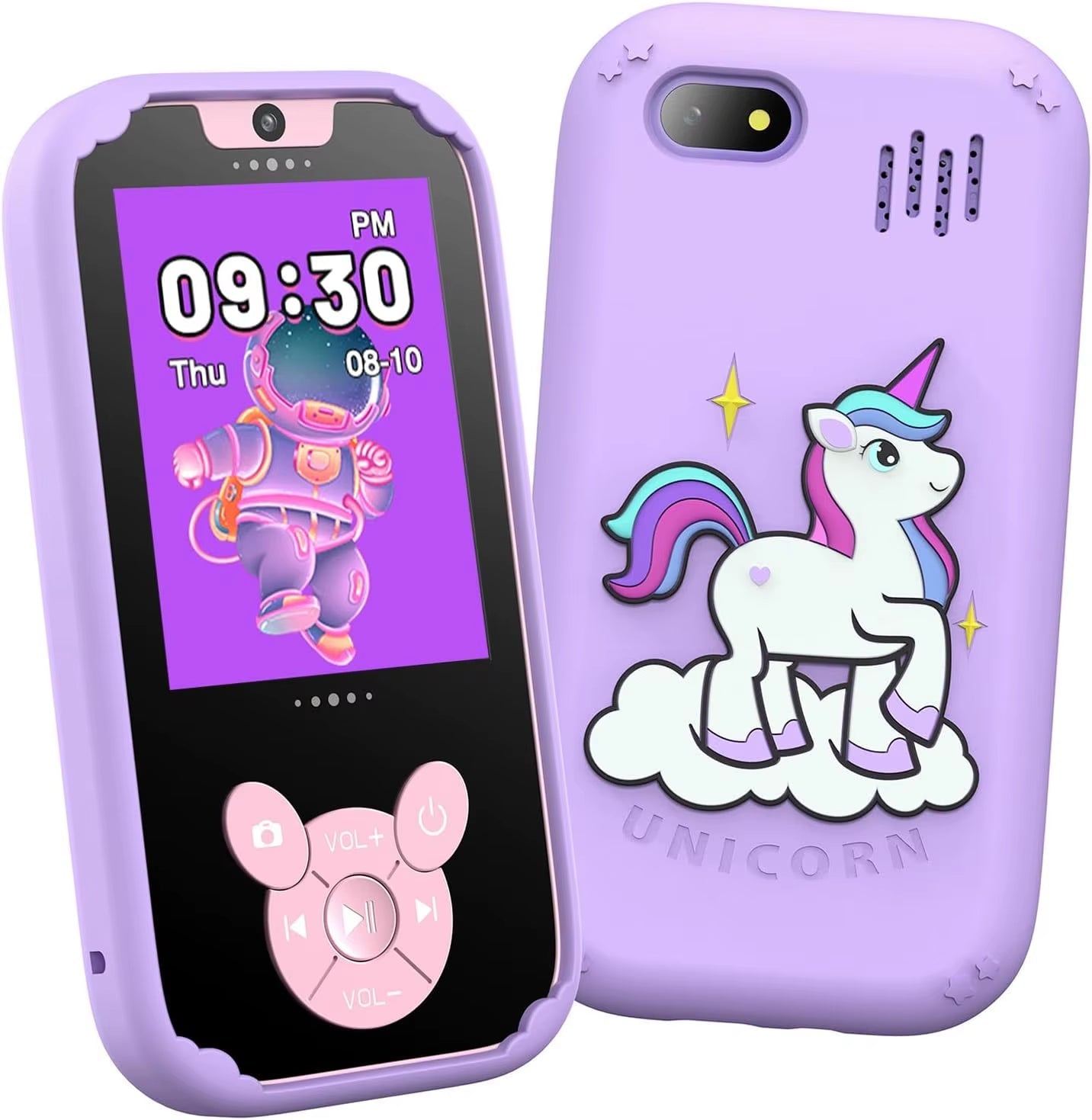 Upgrade Kid Smart Phone Toy 2.8 Inch Touch Video Recording Music Player 16 Games Baby Phone with 32G for Children Brithday Gifts - MacroPanora