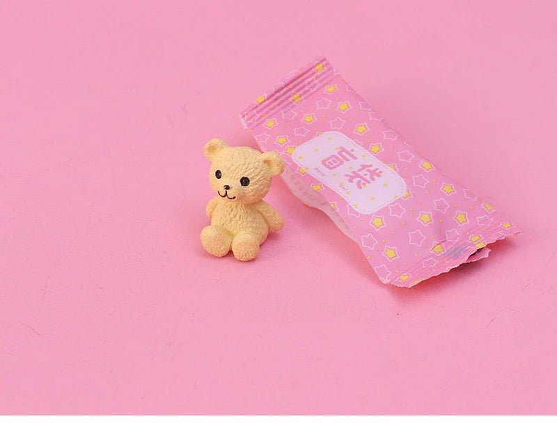 1 - 50PCS Cute Mini Simulation Animal Blind Box Toys Action Surprise Tide Play Figures Fake Candy Guess Blind Bag for Kids Gifts - MacroPanora