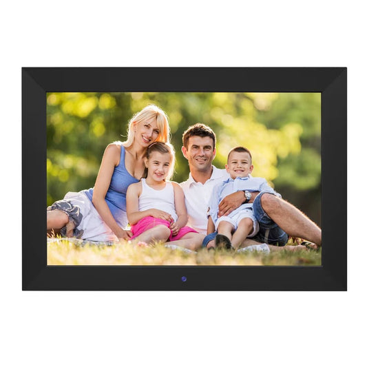 10"Digital Photo Frame IPS Picture Frames 1280*800 Full - View Screen Photo Album Clock Calendar Video Player with Remote Control - MacroPanora