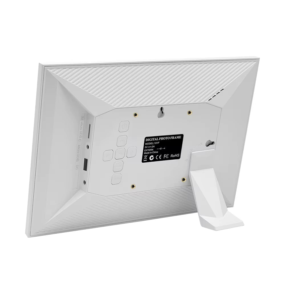 10"Digital Photo Frame IPS Picture Frames 1280*800 Full - View Screen Photo Album Clock Calendar Video Player with Remote Control - MacroPanora