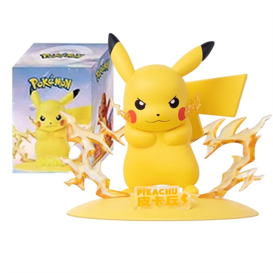12 Pok É Mon Action Dolls Pikachu Blind Box Anime Models Desktop Decorations Pok É Mon Toys Children'S Birthday Gifts - MacroPanora
