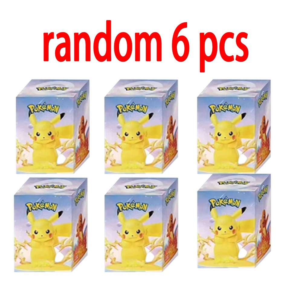 12 Pok É Mon Action Dolls Pikachu Blind Box Anime Models Desktop Decorations Pok É Mon Toys Children'S Birthday Gifts - MacroPanora