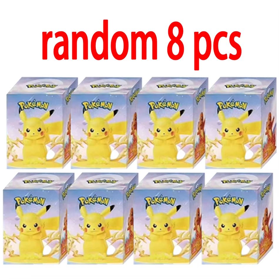 12 Pok É Mon Action Dolls Pikachu Blind Box Anime Models Desktop Decorations Pok É Mon Toys Children'S Birthday Gifts - MacroPanora