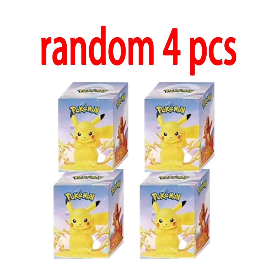 12 Pok É Mon Action Dolls Pikachu Blind Box Anime Models Desktop Decorations Pok É Mon Toys Children'S Birthday Gifts - MacroPanora
