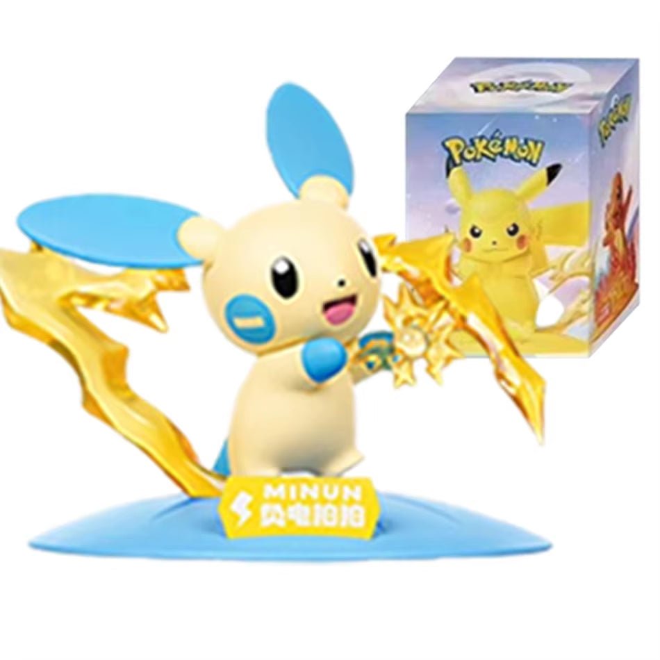 12 Pok É Mon Action Dolls Pikachu Blind Box Anime Models Desktop Decorations Pok É Mon Toys Children'S Birthday Gifts - MacroPanora