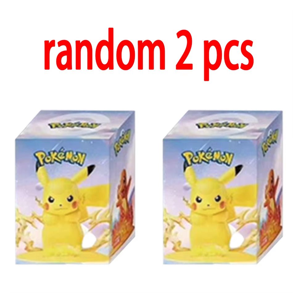 12 Pok É Mon Action Dolls Pikachu Blind Box Anime Models Desktop Decorations Pok É Mon Toys Children'S Birthday Gifts - MacroPanora