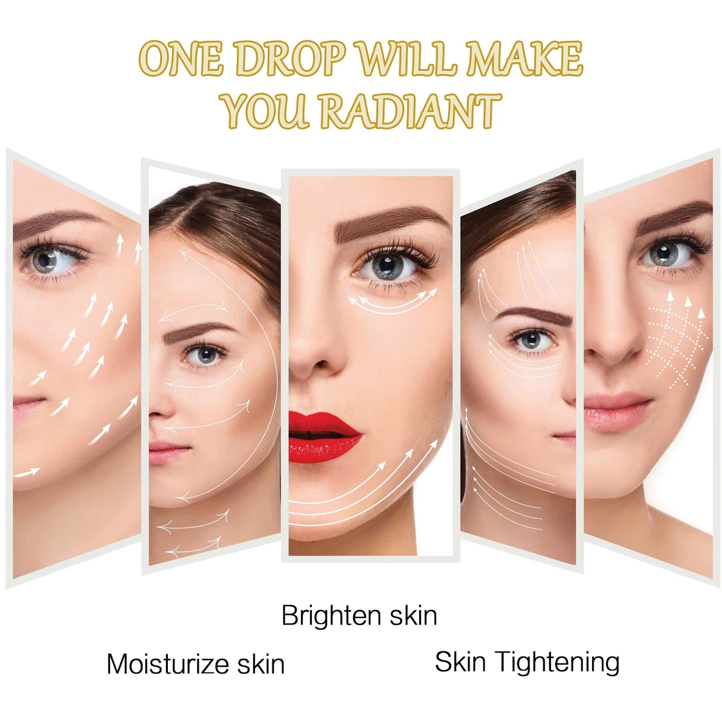 1/2/3Pcs Bee Venom Facial Serum Face Essence Wrinkle Reduction Skin Tightening Natural Collagen Booster Hyaluronic Acid Essence - MacroPanora