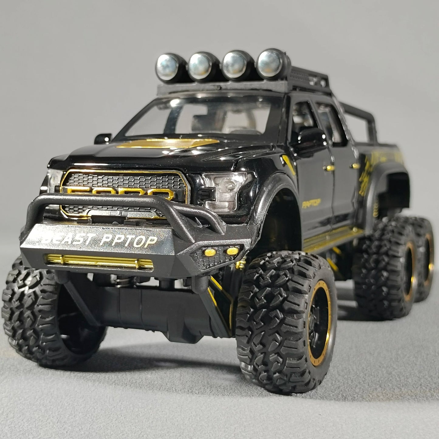 1:28 F150 off Road Pickup Truck Alloy Diecast Model Car High Simulation Collections Home Trendy Toy Birthday Gift for Friend Boy - MacroPanora