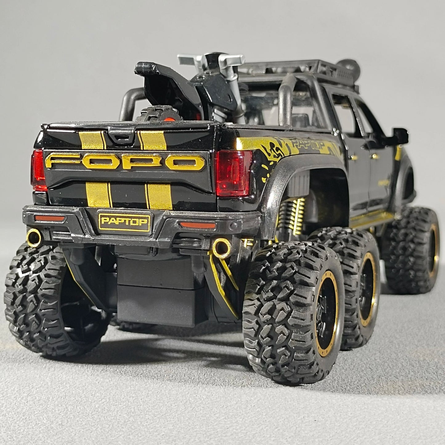 1:28 F150 off Road Pickup Truck Alloy Diecast Model Car High Simulation Collections Home Trendy Toy Birthday Gift for Friend Boy - MacroPanora