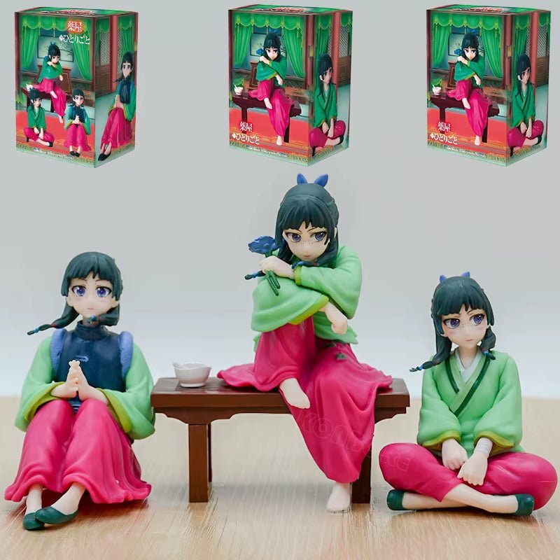 13Cm Kusuriya No Hitorigoto Maomao Anime Girl Figure the Apothecary Diaries Jinshi/Mao Mao Action Figure Model Doll Toys Gifts - MacroPanora