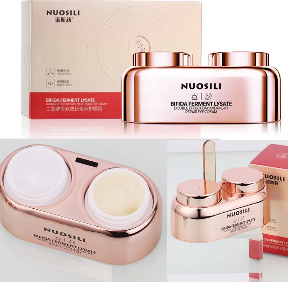 1Set Day/Night Eye Cream Collagen Dark Circle Anti - Puffiness Eye Bags Korea Cosmetics - MacroPanora