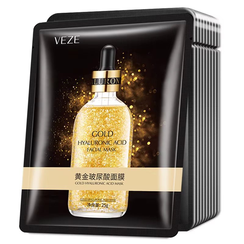 20Pcs Hyaluronic Acid Collagen Face Mask Skincare Moisturizing Firming Hydrating Facial Masks Sheet Mask Korean Skin Care - MacroPanora