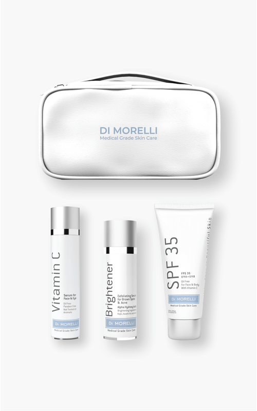 3 - Step Solution For Dark Spots with Bag - MacroPanora