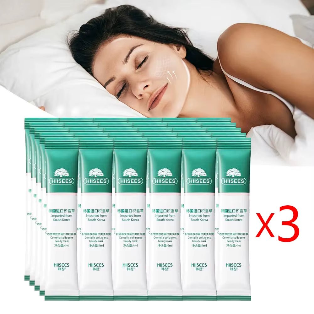 30Pcs Centella Collagen Sleeping Facial Masks Skincare anti Wrinkle Anti - Aging Moisturizing Face Mask Korean Skin Care Products - MacroPanora