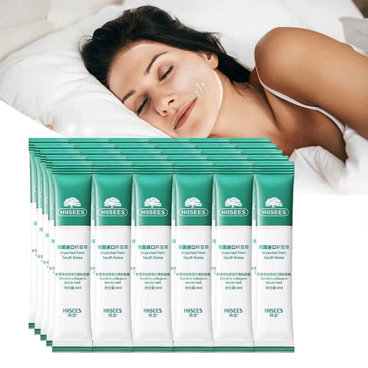 30Pcs Centella Collagen Sleeping Facial Masks Skincare anti Wrinkle Anti - Aging Moisturizing Face Mask Korean Skin Care Products - MacroPanora