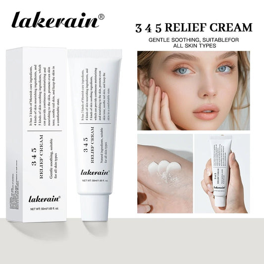 345 Relief Cream Address Blemishes Nourish Anti - Sugar Anti - Oxidation Soothing Care Face Lifting Beauty Moisturizer Korean Cream - MacroPanora