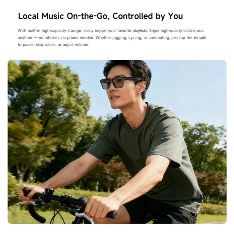 8K AI Smart Glasses with 100Mp Camera Chat Gpt Touch Sport Sunglasses Bluetooth Calling Music Player Photochromic for Gift - MacroPanora