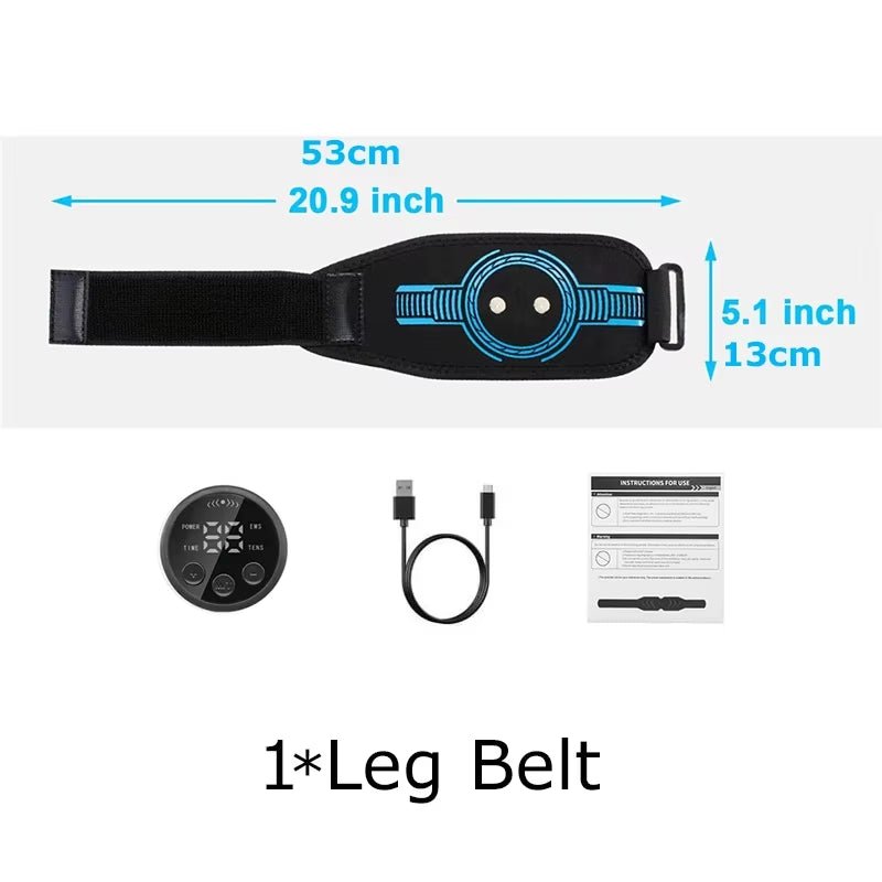 ABS Electric Muscle Stimulate Machine Abdominal Tariner Workout Equipment Portable Stomach Workout Blet for Home Office Fitness - MacroPanora