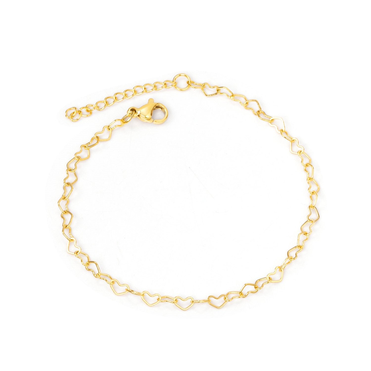 Adjustable Heart Bangle - MacroPanora