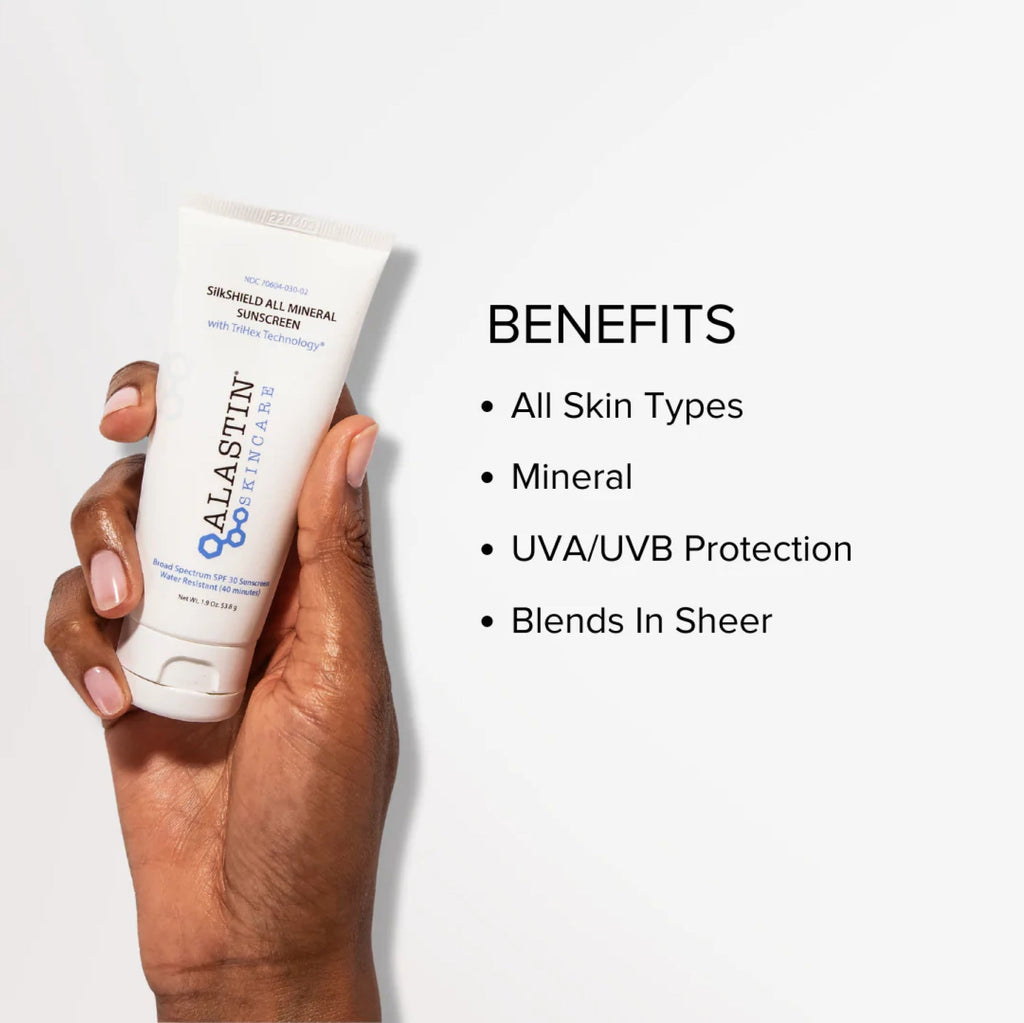 Alastin SilkSHIELD All Mineral Broad Spectrum Sunscreen SPF 30 - MacroPanora