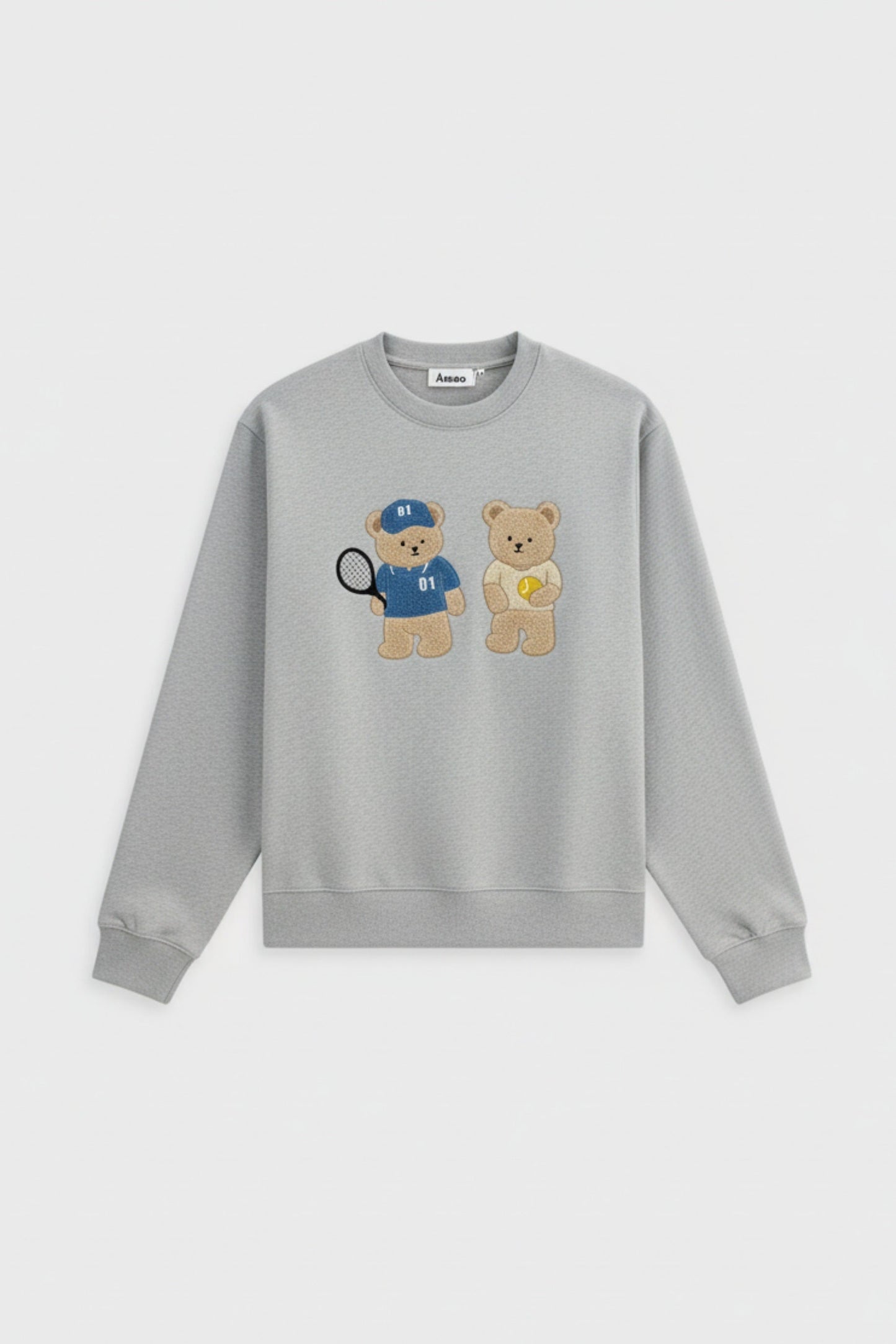 Amoo Tennis Bear Sweatshirt - MacroPanora