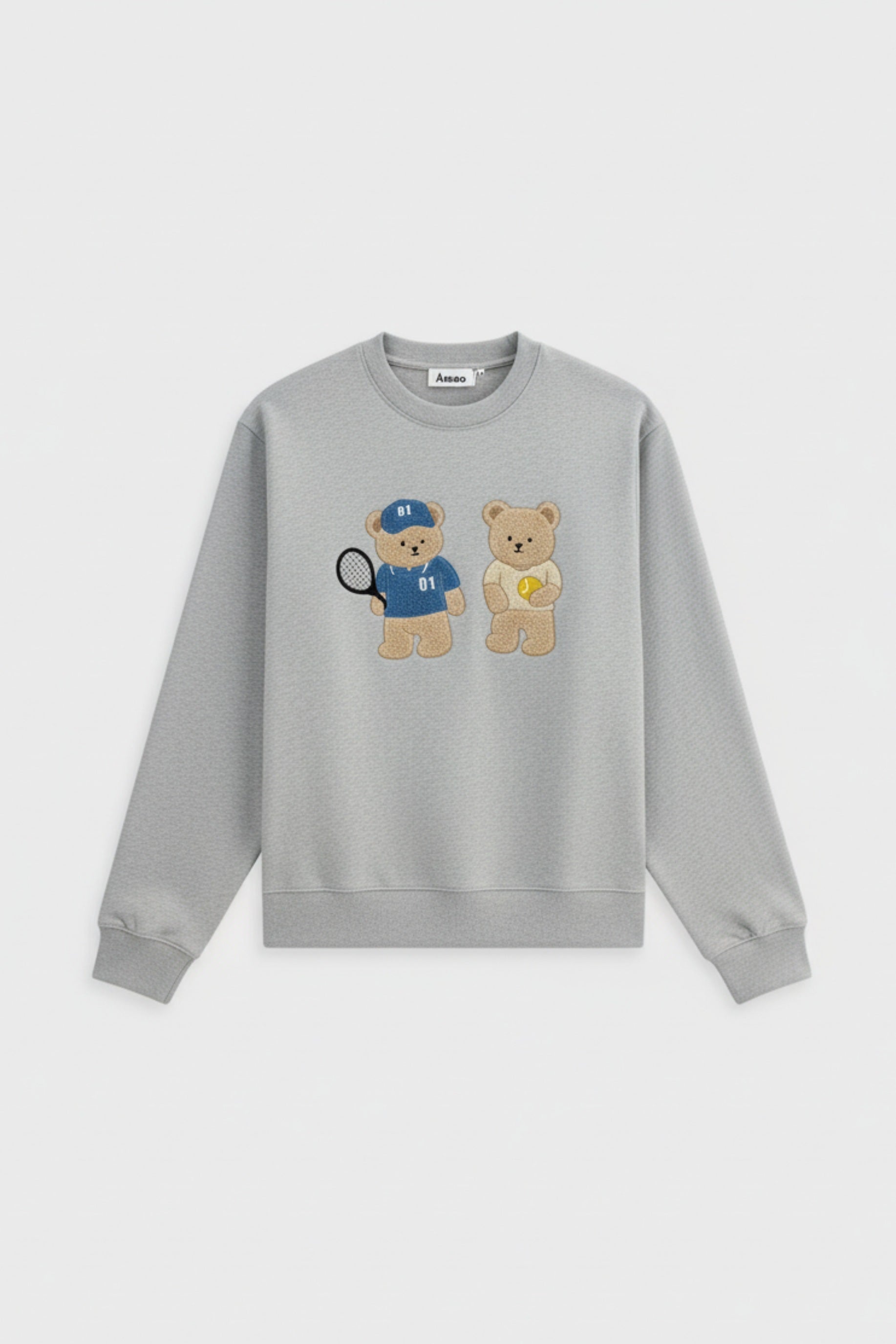 Amoo Tennis Bear Sweatshirt - MacroPanora