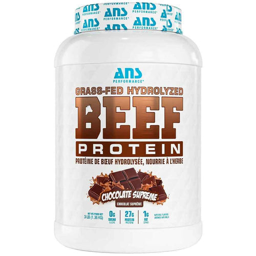 ANS Performance GRASS-FED HYDROLYZED BEEF PROTEIN, 3lb - MacroPanora