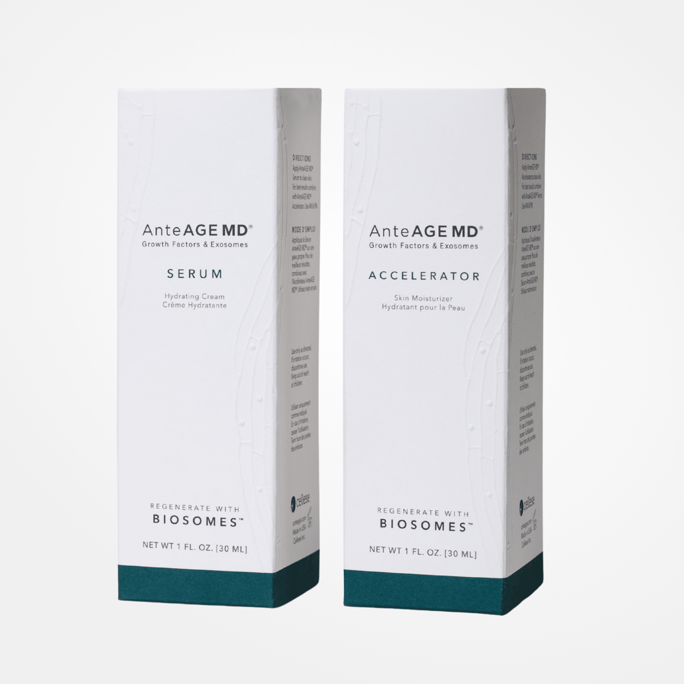 AnteAGE MD Biosome System Serum + Accelerator - MacroPanora