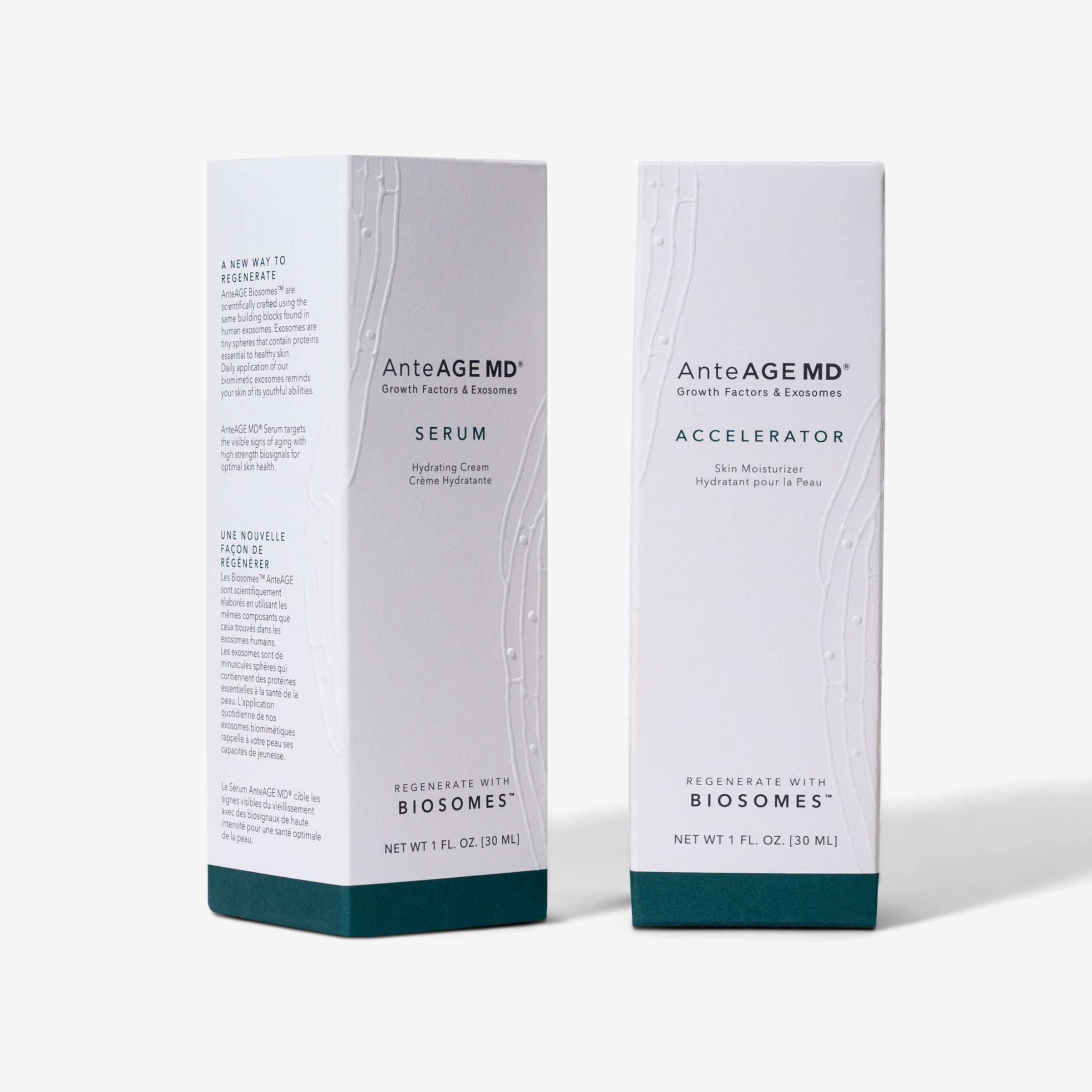 AnteAGE MD Biosome System Serum + Accelerator - MacroPanora