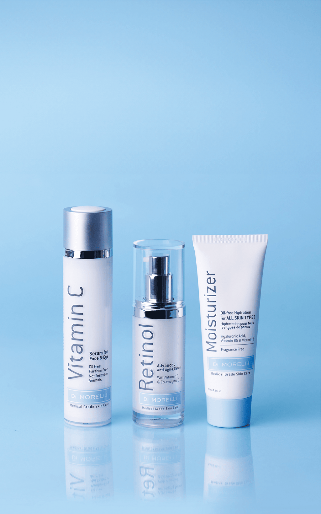 Anti - Aging 3 Step Kit with Cosmetic Bag - MacroPanora