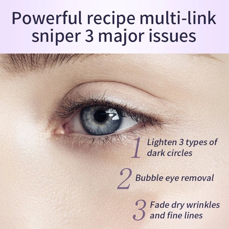 anti Wrinkle anti Dark Circle Eye Cream Roller Massager Moisturizing Eye Bags anti Aging Hyaluronic Acid Eye Skin Care - MacroPanora