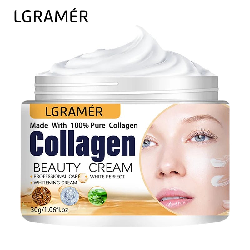 Anti Wrinkle Cream Eye Cream Face Moisturizer anti Aging Face Lifting Nourishing Repair Collagen Boost Cream Korean Essence - MacroPanora