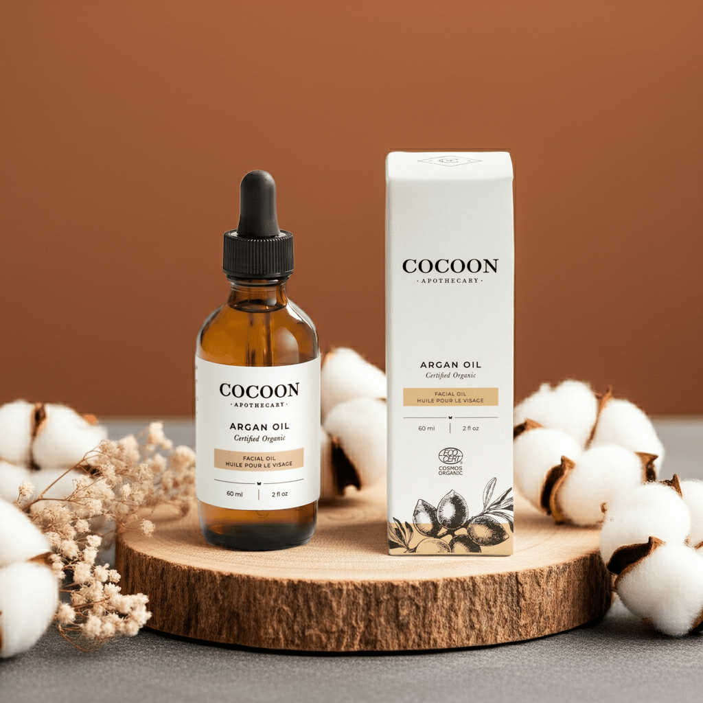 Argan Facial Oil - Deep Nourishment for Dry Skin - MacroPanora
