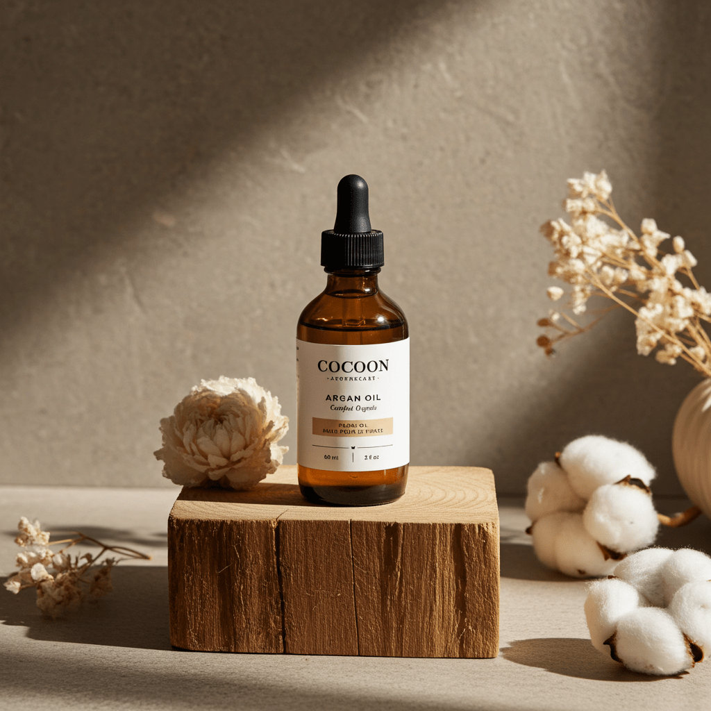 Argan Facial Oil - Deep Nourishment for Dry Skin - MacroPanora