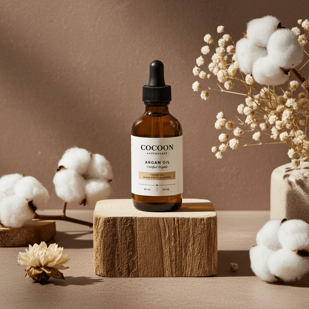 Argan Facial Oil - Deep Nourishment for Dry Skin - MacroPanora