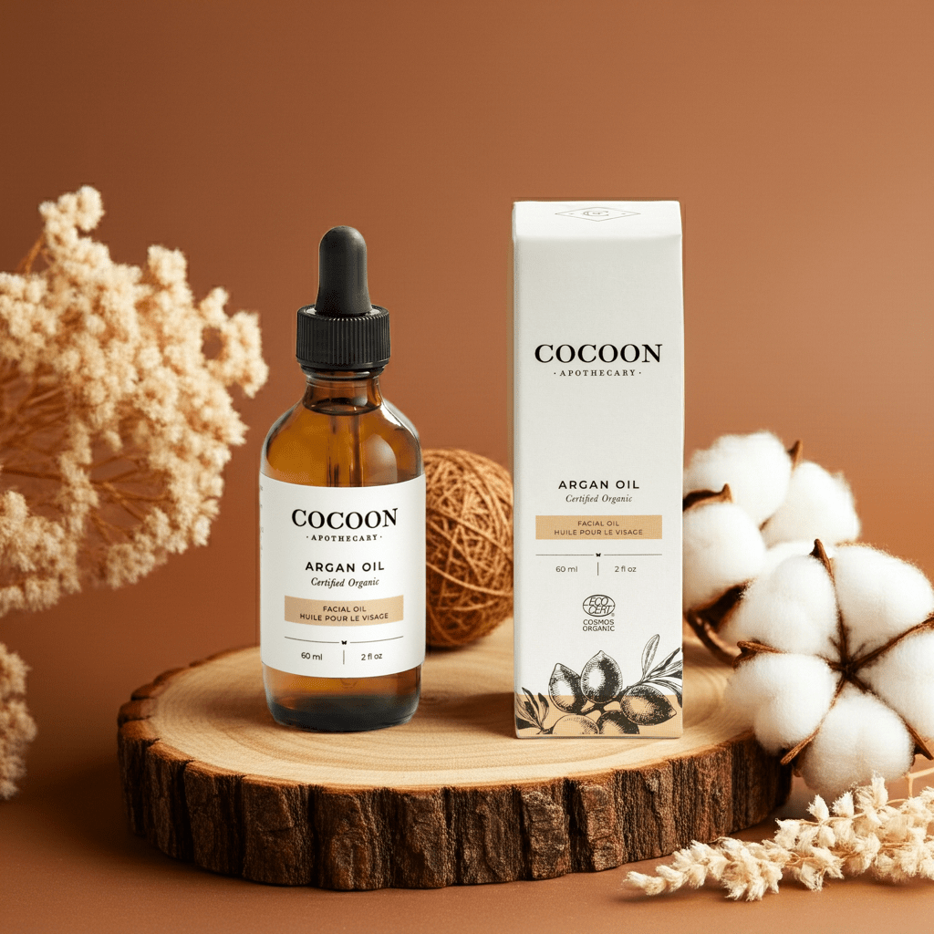 Argan Facial Oil - Deep Nourishment for Dry Skin - MacroPanora