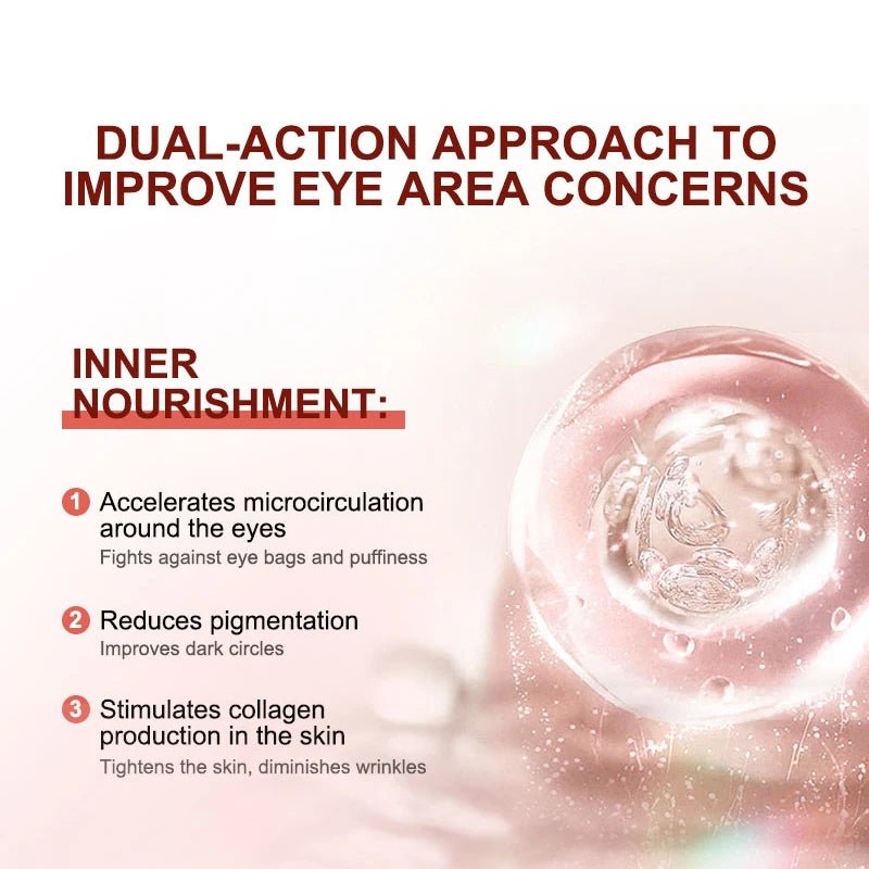 Astaxanthin Dark Circles Remover Eye Bags Eye Cream anti Wrinkle Firmness Moisturizing Eyes Serum Skin Care Beauty Products - MacroPanora