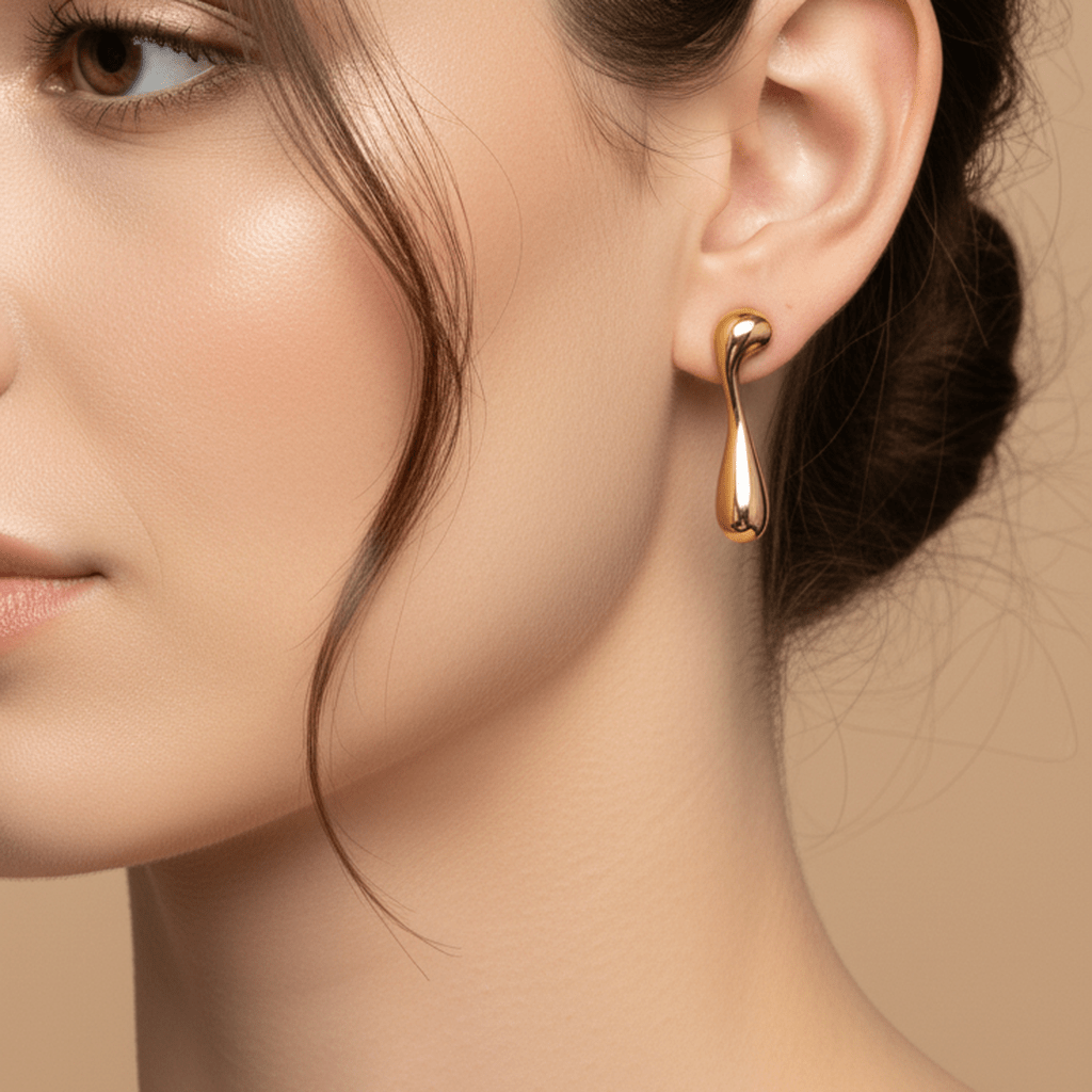 Asymmetric Drop Earrings - MacroPanora