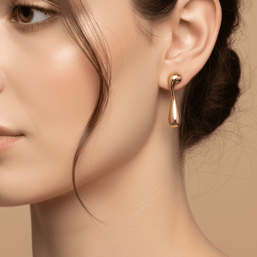 Asymmetric Drop Earrings - MacroPanora