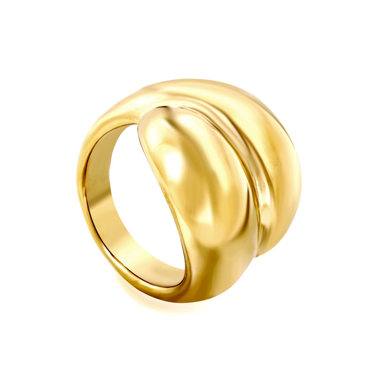 Asymmetry in Gold Ring - MacroPanora