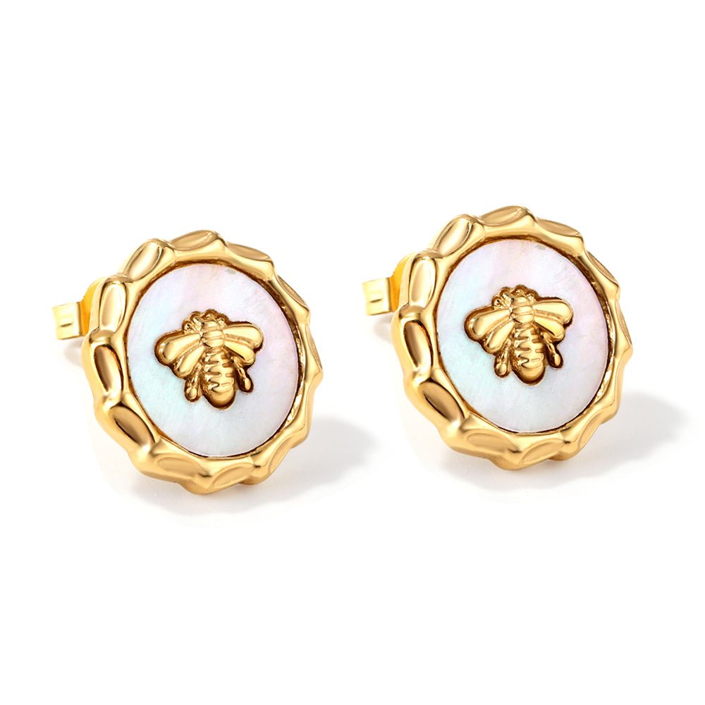 Autumn Gold Studs - MacroPanora