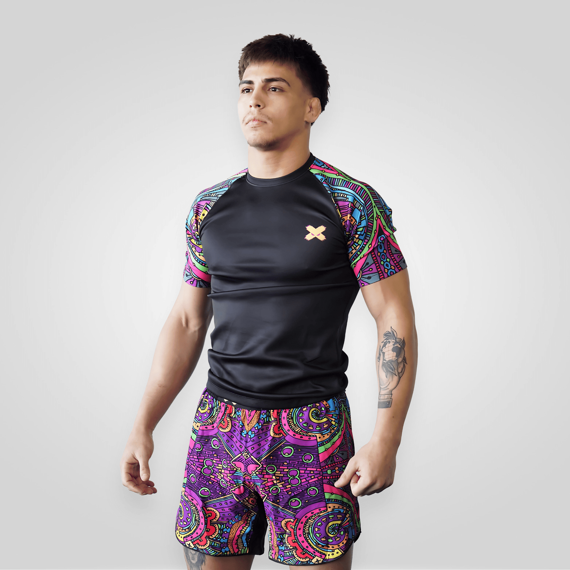 Aztec BJJ Rash Guard - MacroPanora