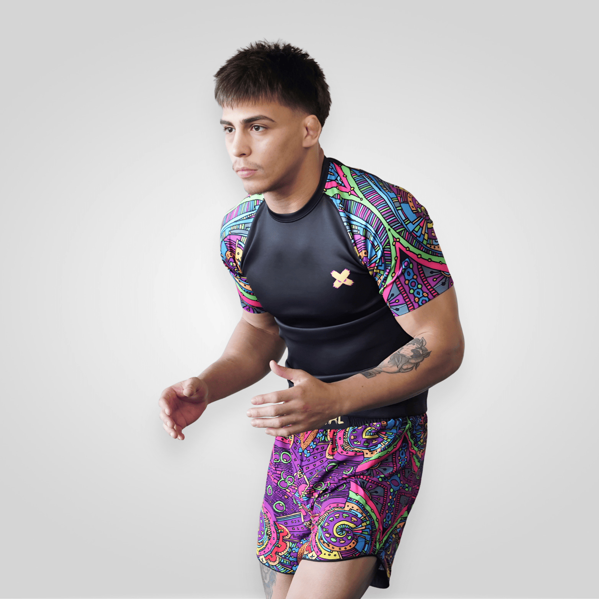 Aztec BJJ Rash Guard - MacroPanora