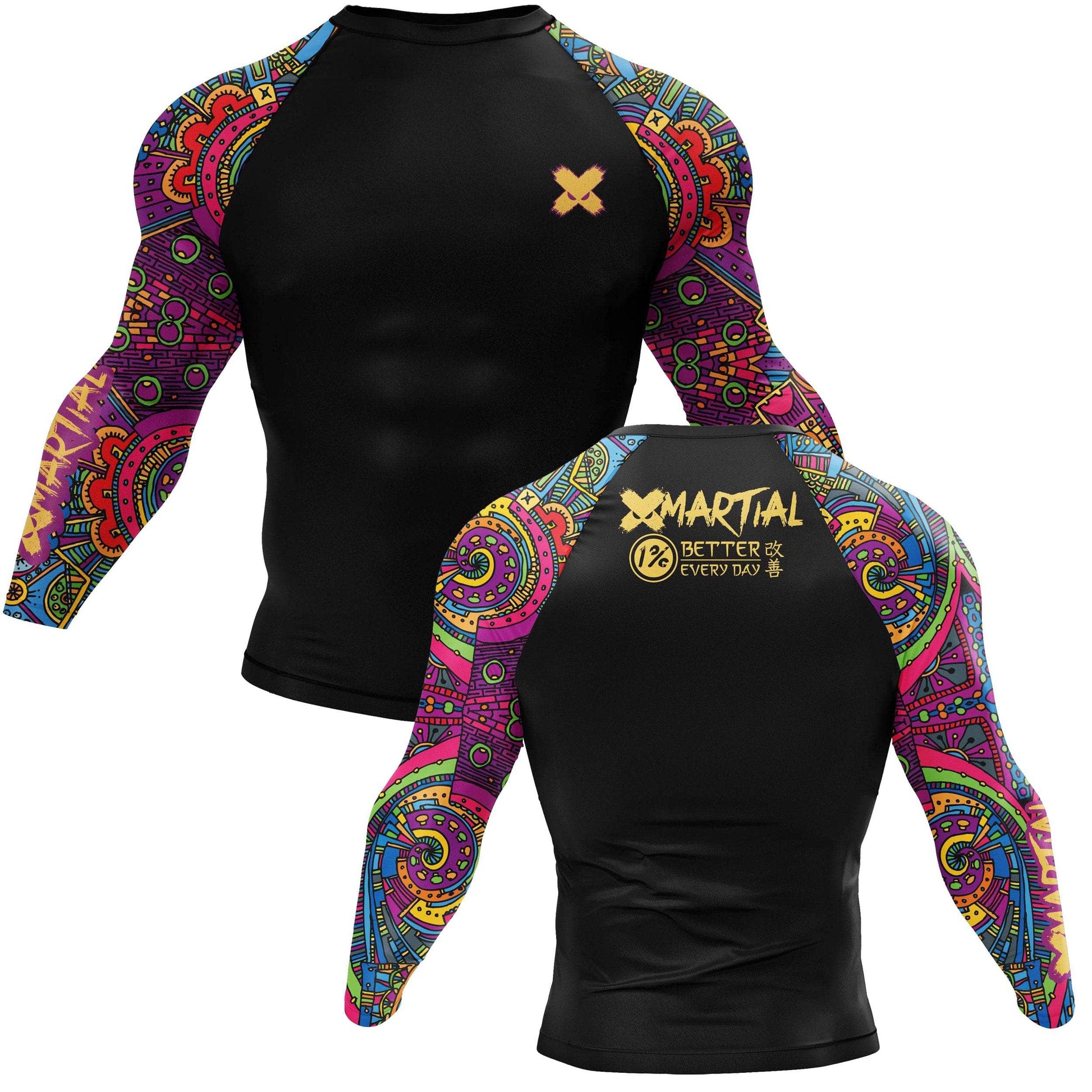 Aztec BJJ Rash Guard - MacroPanora