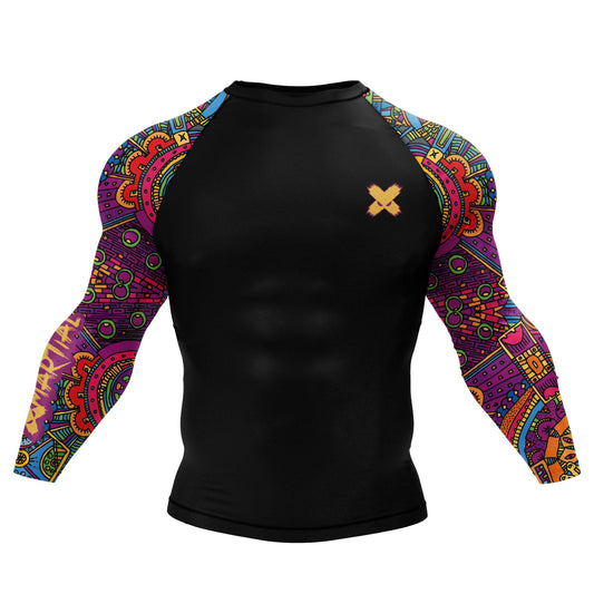 Aztec BJJ Rash Guard - MacroPanora