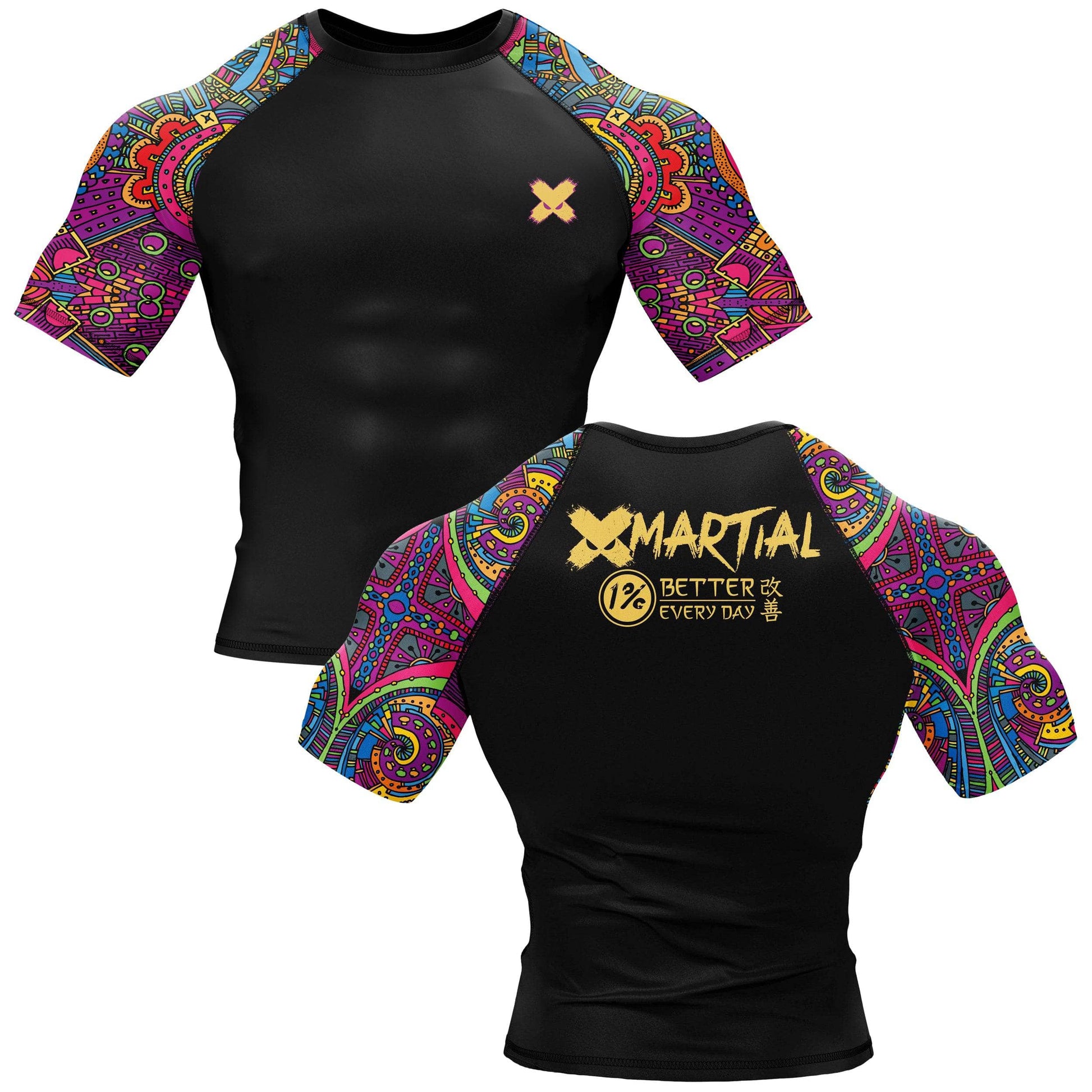 Aztec BJJ Rash Guard - MacroPanora